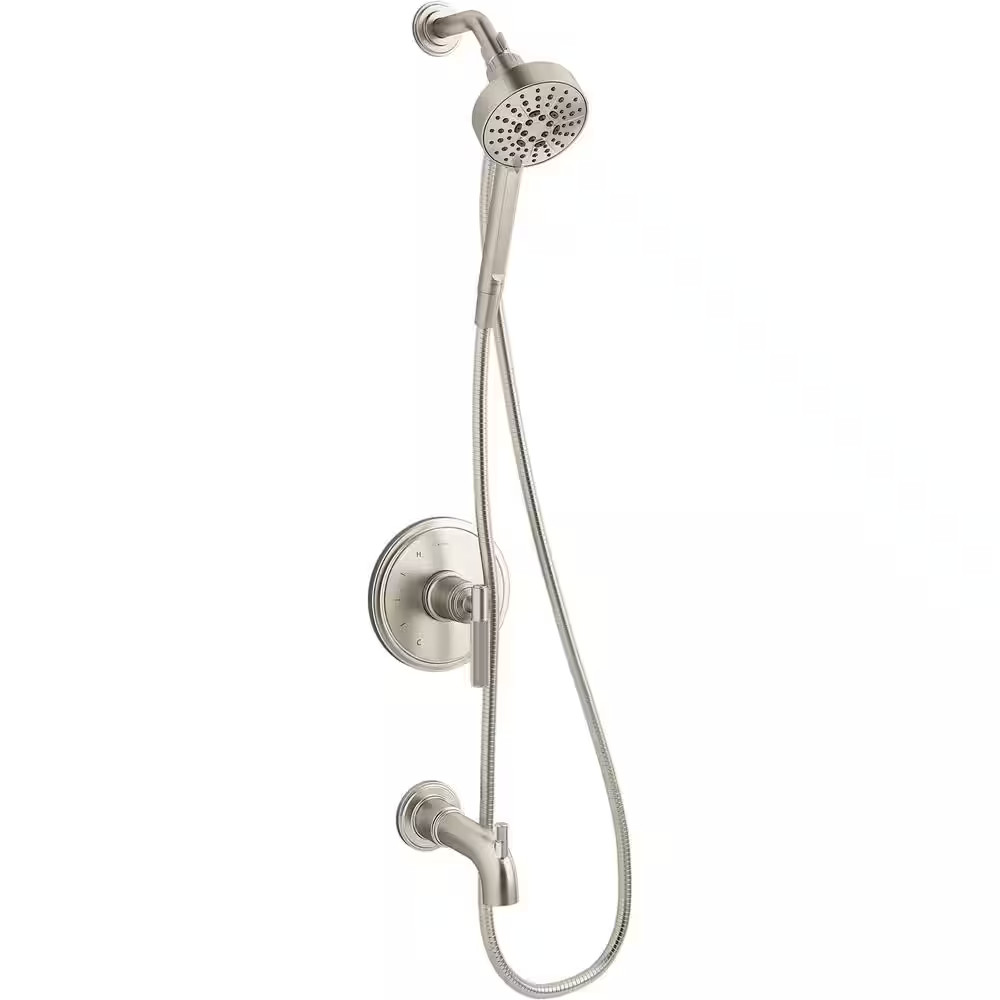 KOHLER Torrington Tub and Shower Faucet 1.75 GPM Vibrant Bru