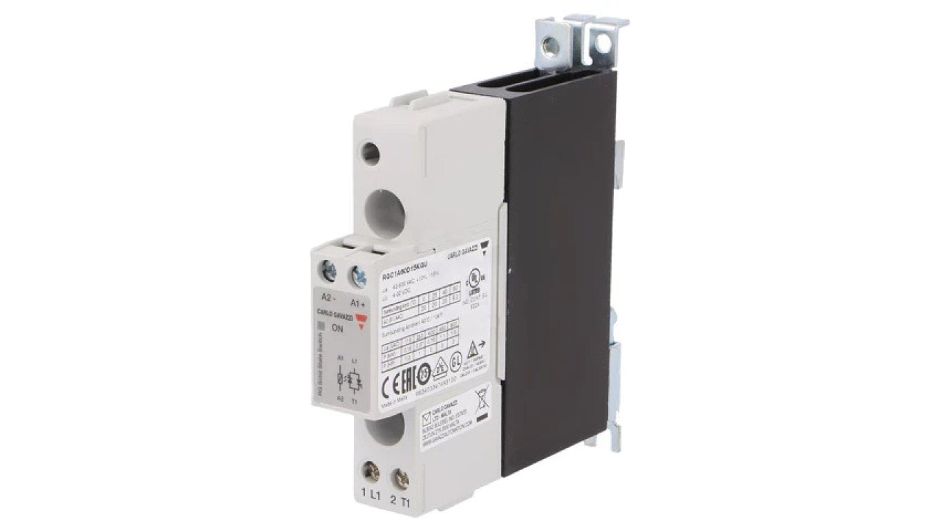 RGC1A60D15KGU Solid State Relay Error: 4...32VDC 20A 42...600VAC RGC1 /T2UK