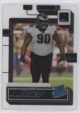 2022 Panini Clearly Donruss Rated Rookie Jordan Davis #96 6k8