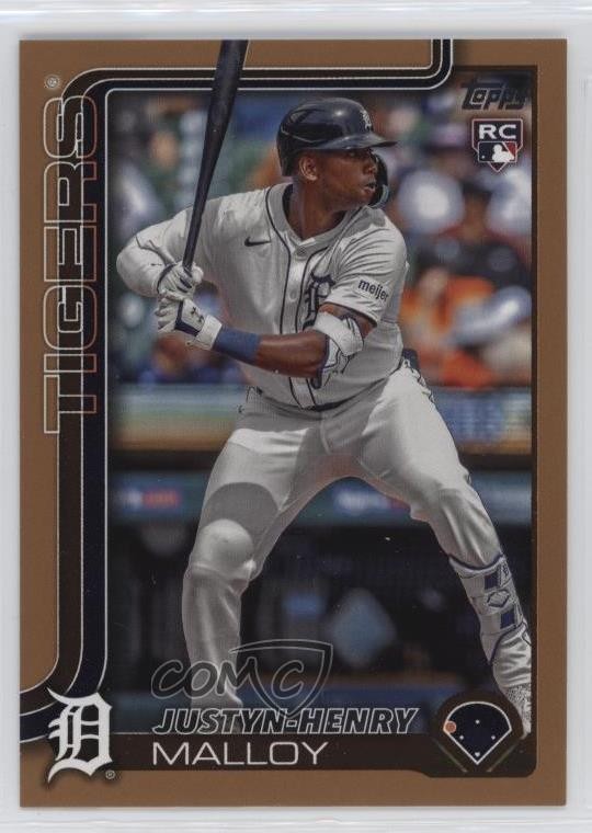 2025 Topps Series 1 Gold 1458/2025 Justyn-Henry Malloy #269 16tx