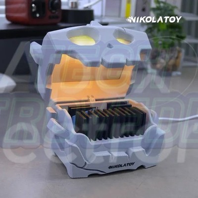 NIKOLATOY Breath of The Wild Zelda Chest Vib Voice Control Cassette Storage Box