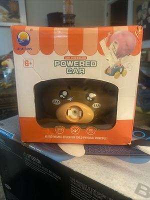 #ad Air Pressure Powered Toy Car Bear $13.00