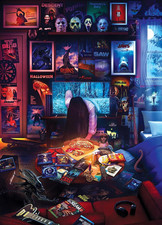 House of Horrors and Scary Movies 1000 Piece Jigsaw Puzzle by Rachid Lotf  Inte