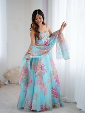 Readymade Lengha Choli Stitched Lehenga Indian Wedding Party Pakistani Bollywood