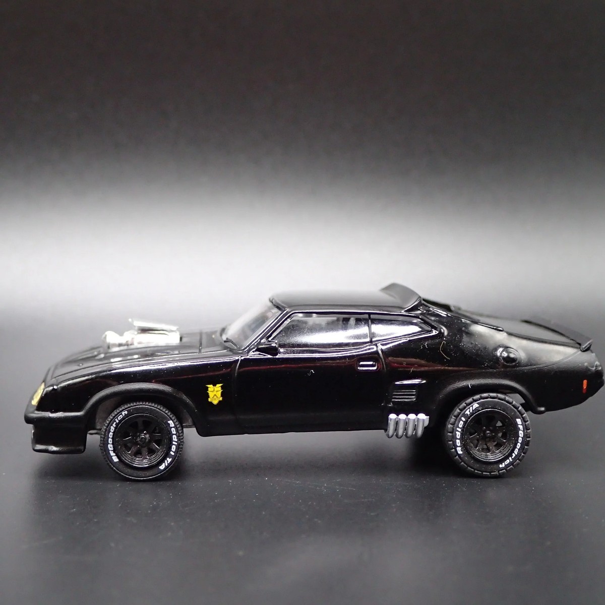 1973 FORD FALCON XB MAD MAX BFGOODRICH RARE 1:64 SCALE DIORAMA