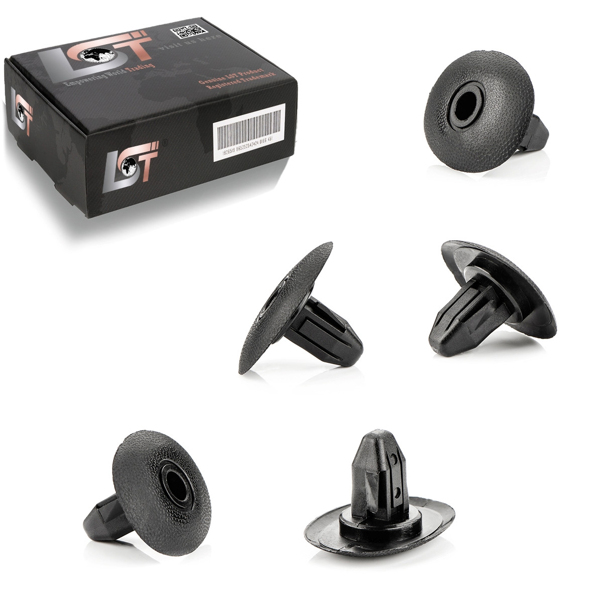 5X Bumpers Rear Insert Nuts Clips For SUBARU FORESTER