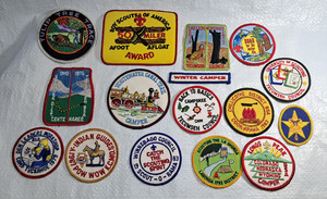 Lot of 19 Vintage 70's Boy Scouts Patches Badges Excellent Condition