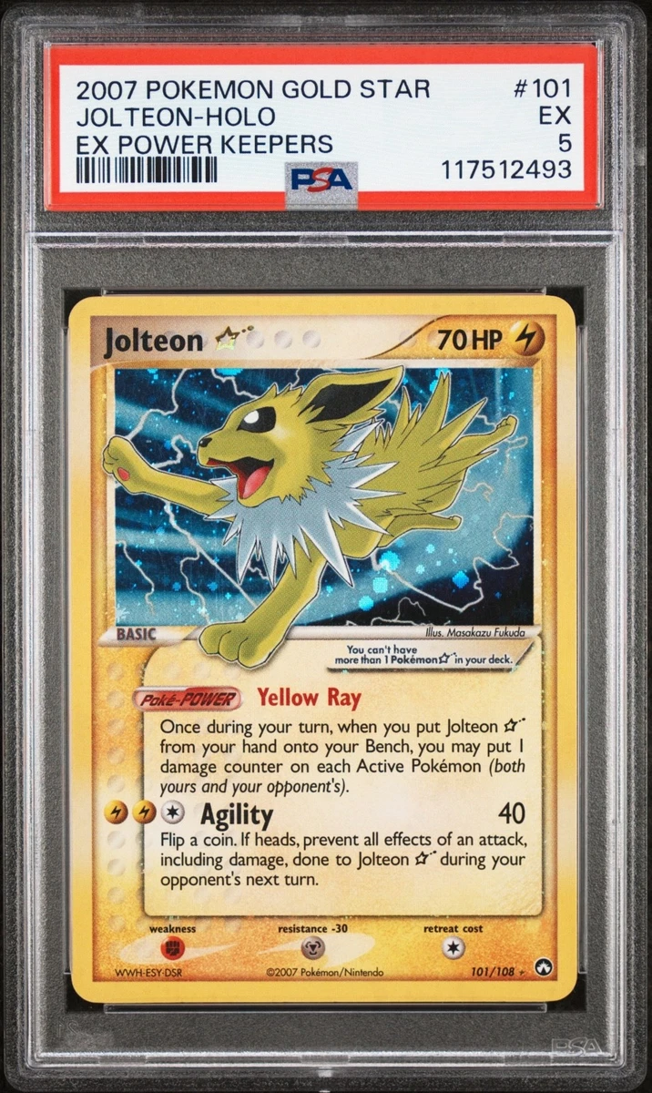 JOLTEON GOLD STAR サンダース 英語版 ポケットモンスター JOLTEON GOLD STAR サンダース 英語版 ポケットモンスター JOLTEON