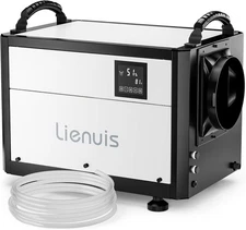 Crawl Space Dehumidifier with Drain Hose, 110 Pints Commercial Dehumidifier