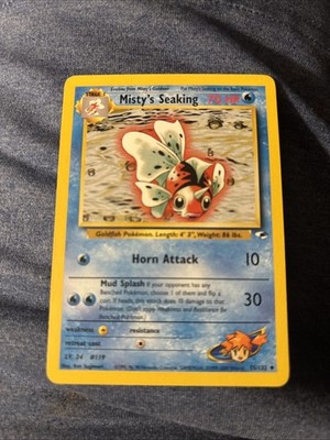 Misty's Seaking 055/132 Gym Heroes-Unlimited Edition Regular