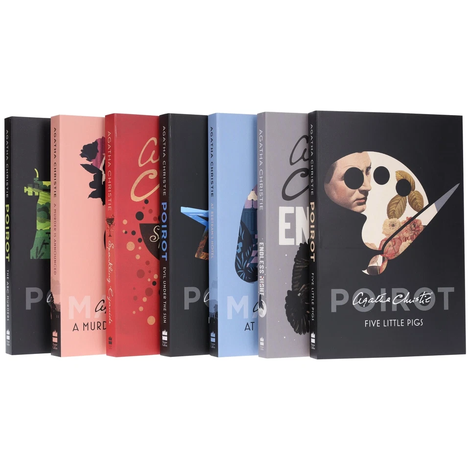 Seven Deadly Sins Hercule Poirot Series 7 Books - Fiction - By Christie, Agatha - Image 4 of 4