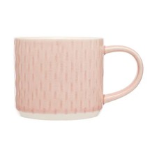 Siip Embossed Pink Teardrop Mug