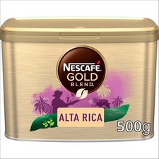 NESCAFE Gold Blend Alta Rica Instant Coffee 500g Tin