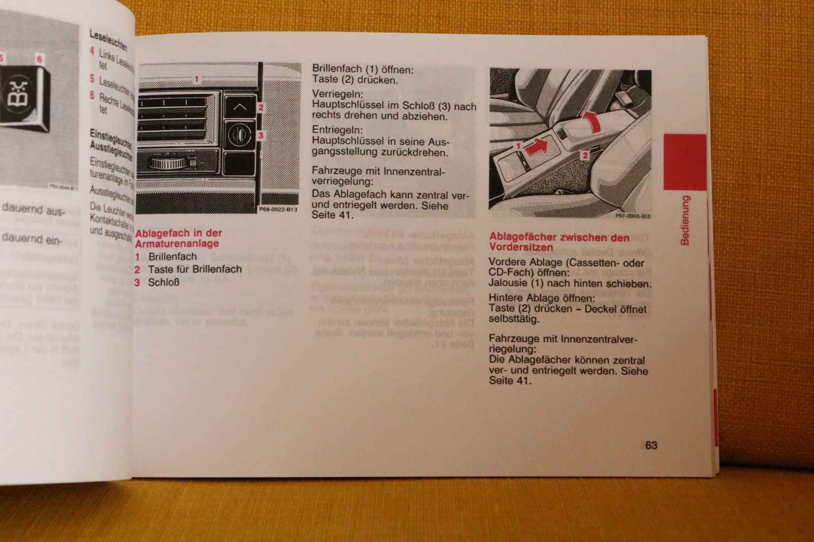 R129 Betriebsanleitung 02/93 für Mercedes-Benz SL 280 320 500 600 SL