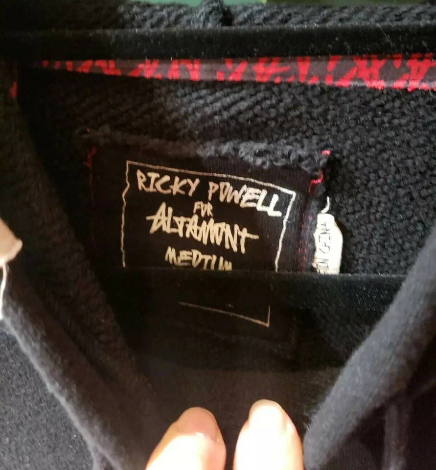 Sudadera con Capucha Super Rara Ricky Powell Altamont 2008 Colaboración Keith Haring Andy Warhol M  Foto 3 de 4