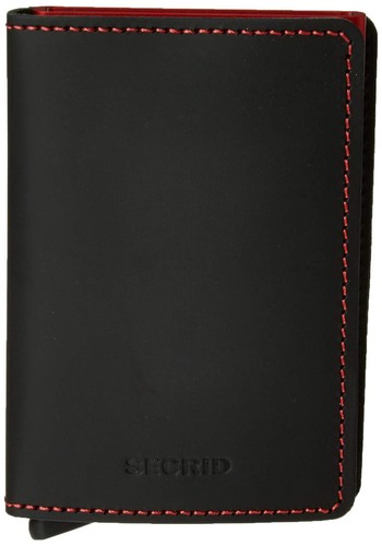 SECRID Men's Modern BLACK-RED - Picture 1 of 5