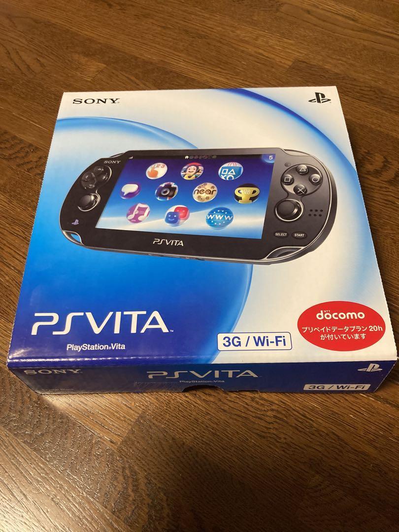 PS Vita 3G / WiFi model Crystal Black Limited Edition NEW PCH1100AB01