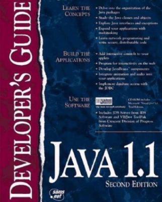 Java 1.1 Developer's Guide (Sams.Net Developer's Guide) by