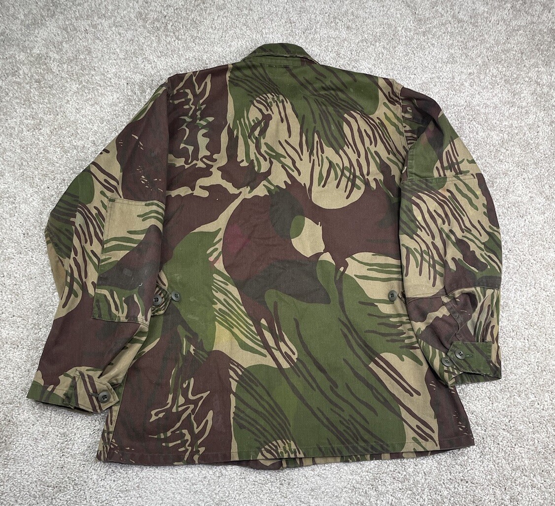 断捨離SALE【HAVERSACK】Brush Stroke Camo BDU Vintage Rhodesian Brushstroke Camo Shirt Mens Medium Bdu