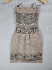 Willow & Clay sweater dress wool blend knit pockets casual size small