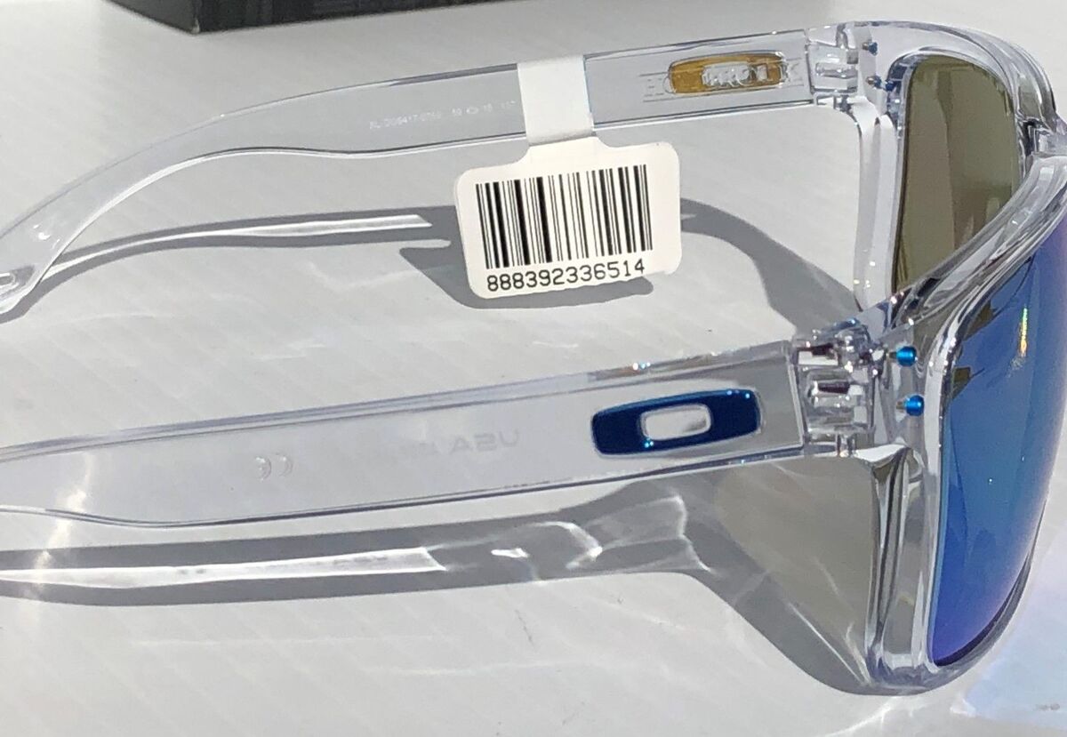 NEW* Oakley HOLBROOK XL Clear POLARIZED PRIZM SAPPHIRE Blue NEW* Oakley HOLBROOK XL Clear POLARIZED PRIZM SAPPHIRE Blue