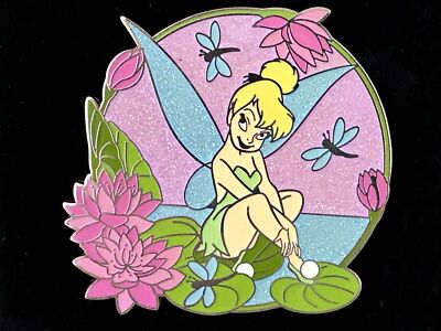 Disney Shopping 2010 Tinker Bell with Waterlily Pin 77079 LE 125