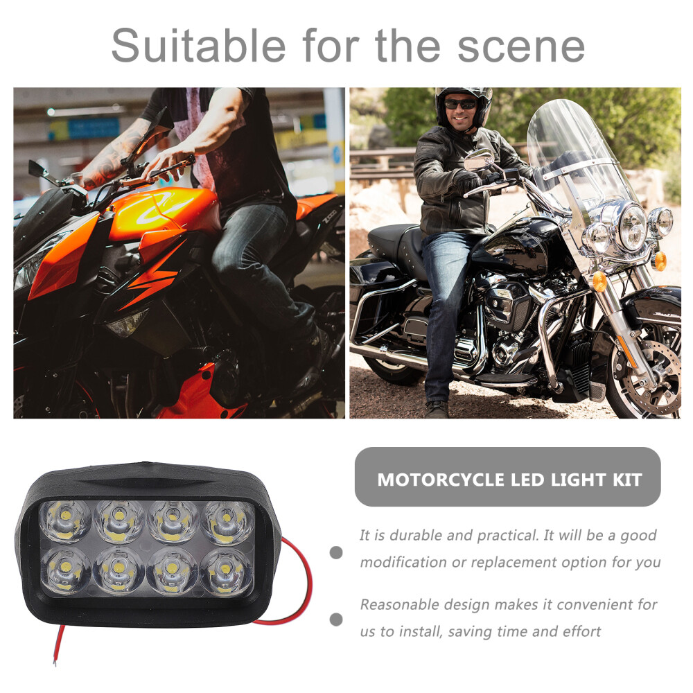 Motorcycle Led Light Kit Motorcycle Headlight Battery Car Led Headlight