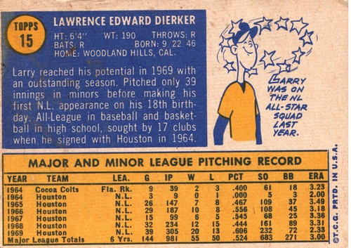 1970 Topps Baseball Series 1 Cards 2-132 You Pick Finish Your Set (Fillers) - Picture 16 of 138