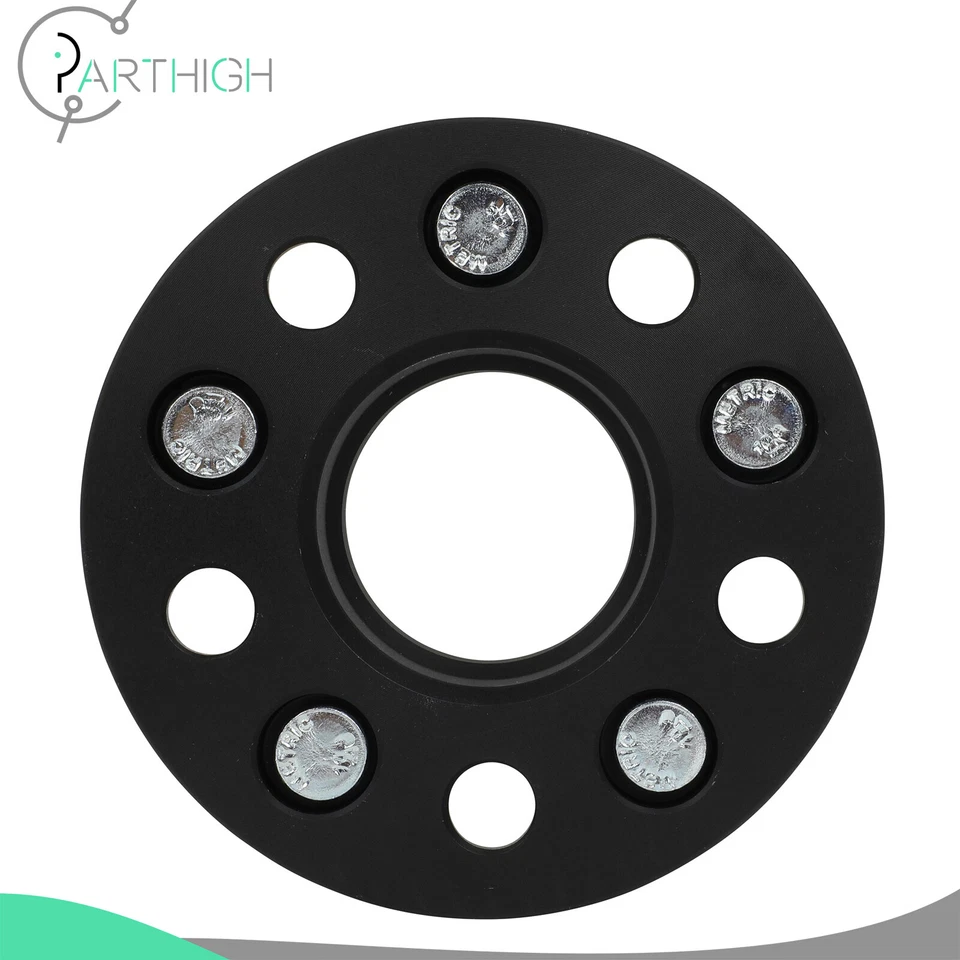 Espaciadores de rueda centrados en el cubo (4) 1" de grosor para Ford Fusion Escape Bronco Sport 5x108 Foto 3 de 4