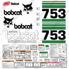 Fits Bobcat 753 Decal Kit Skid Steer Decals - 7 YEAR VINYL!