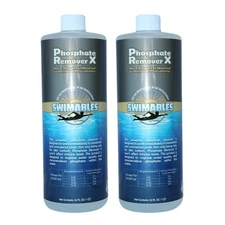 Phosphate Remover Concentrate 32 Oz Commercial Grade for Pool/Spa (2 Pack)
