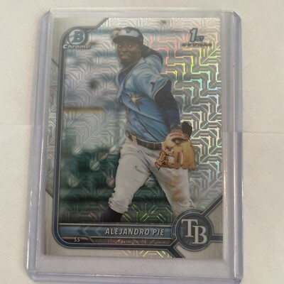 2022 Bowman Chrome Mega Box Alejandro Pie Tampa Bay Rays #BCP-99