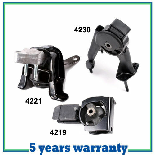WESTAR 4-Piece Engine Motor & Transmission Mount Set For 2003-2008 Toyota Corolla 1.8L Auto
