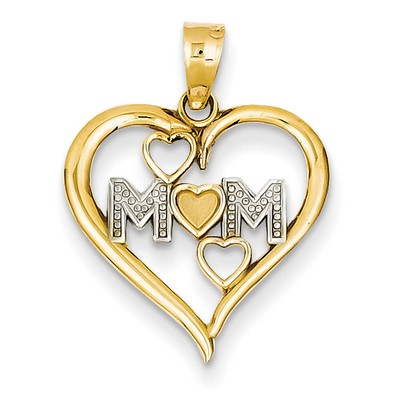14k Yellow Gold Yellow \u0026 Rhodium D/C 