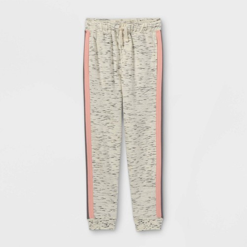 Cat & Jack Girls ' Cozy French Terry Knit Pink/Gray Jogger Pant Size XS (4/5) - Picture 3 of 3