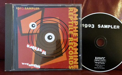 Amphetamine Reptile 1993 SAMPLER CD Europe ARRCD 42/279 Helios Creed Chrome EX