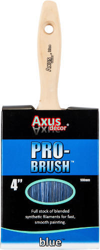 10.2Cm Axus Blau Pro Veredlung Synthetische Borsten Pinsel-image