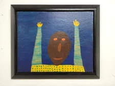 Todd McKIE painting The Big Reach 1990