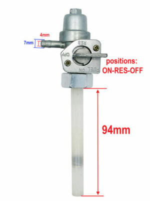 Gas Fuel Valve Switch For Honda ATC250SX, ATC350X, Sportrax250, FourTrax200