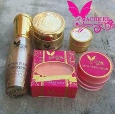 Mache're Gold Whitening Cream Set Big Acne Freckles Wrinkle Natural Premium Skin