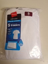 Hanes Ultimate Boys T-shirts 5 Pack Small 6-8