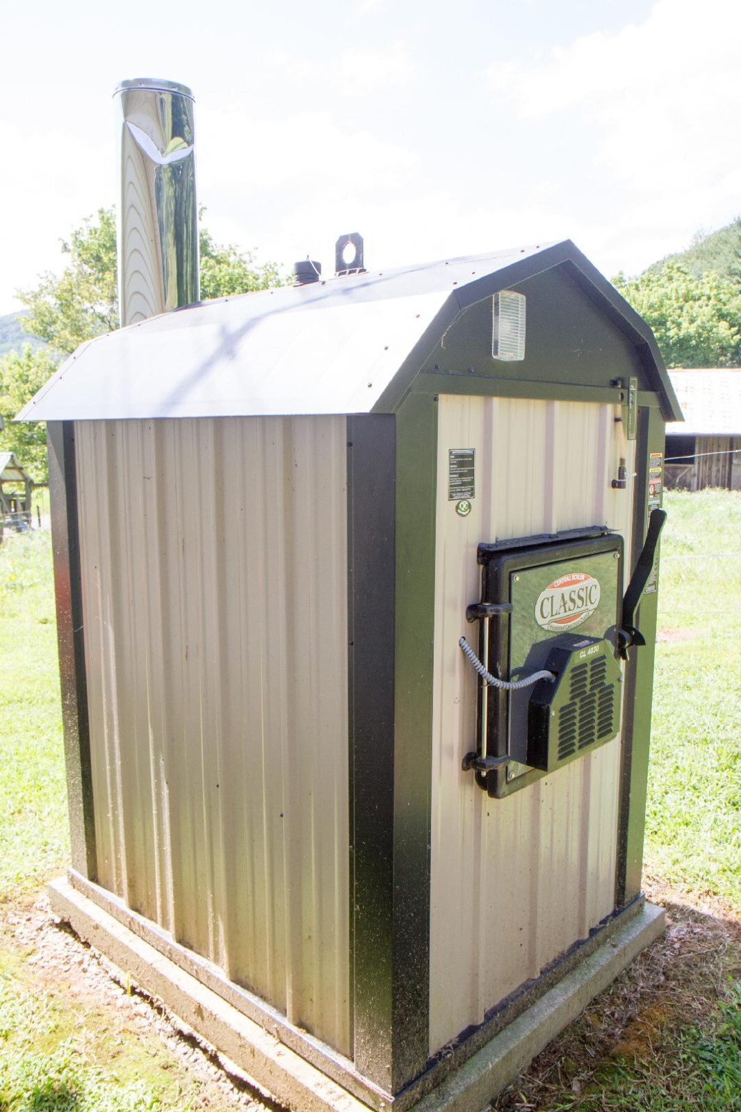 Central Boiler outdoor wood furnace/water stove eBay