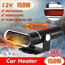 12V 150W Portable Electric Car Heater Heating Fan Defogger Defroster Demister