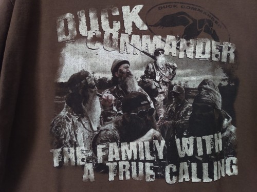 Duck Commander "The Family With A True Calling" Hunting USA T-Shirt Shirts XL - Picture 3 of 8