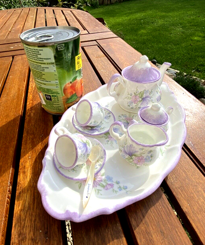 Raesuevic miniature tea-set and tray - Picture 4 of 15