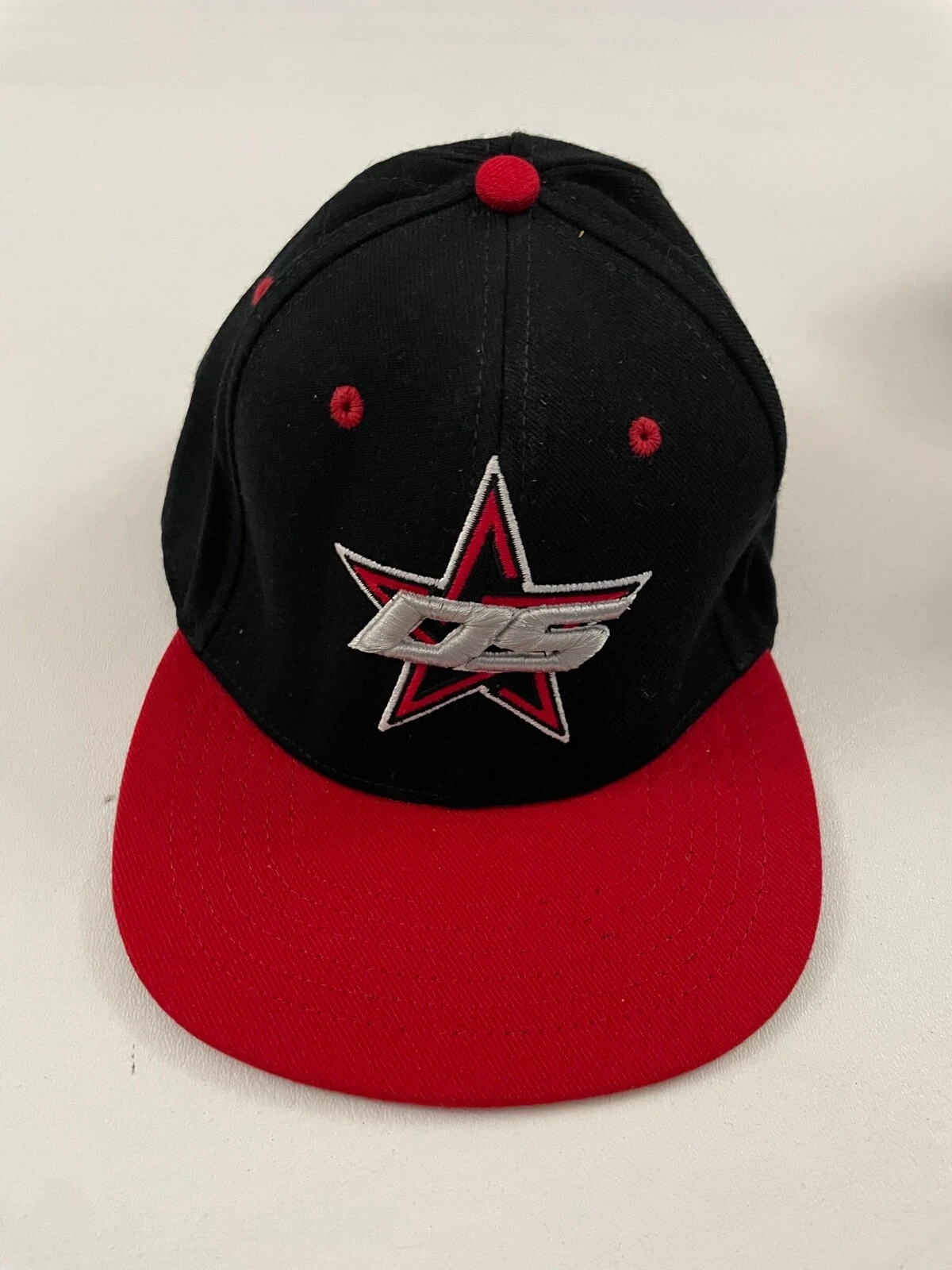 DS Embroidered Graphic Multicolor Fitted Hat Size S/M