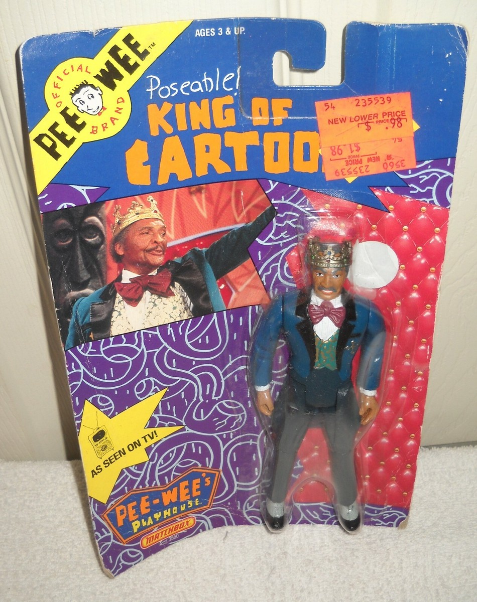 10212 Vintage Matchbox Pee Wee's Playhouse King of Cartoons Figure