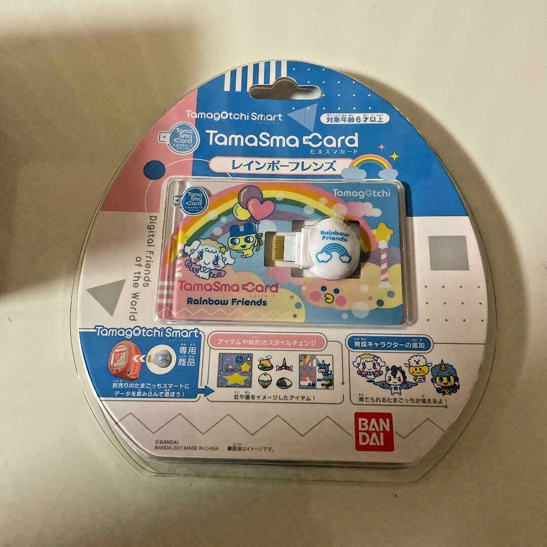 Tamagotchi Mintblue Smart 25th Anniversary & Tama Smart Card