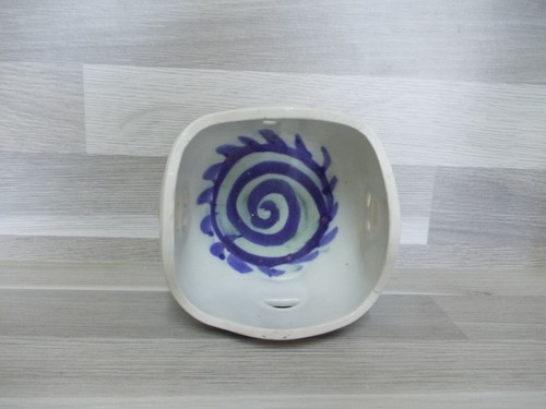 Studiokeramik Kerzenhalter/Teelicht 2000er Signiert, glasur handbemalt Top - Picture 2 of 7