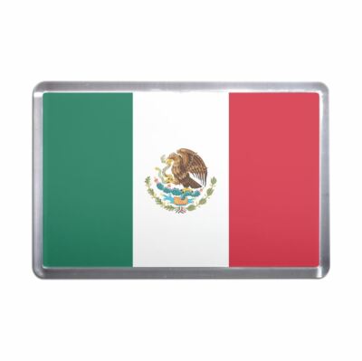 Mexiko Flagge Kunststoff Kühlschrankmagnet (S, M, L, XL)